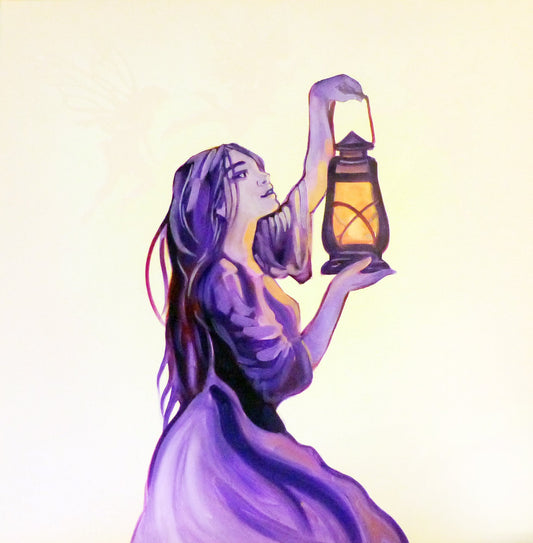 glow in the dark art with hidden secrets