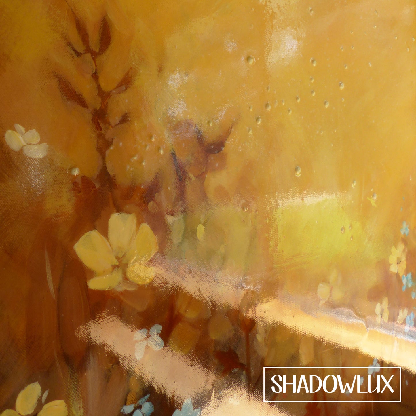 Glow in the Dark Painting ~ Yellow Dream