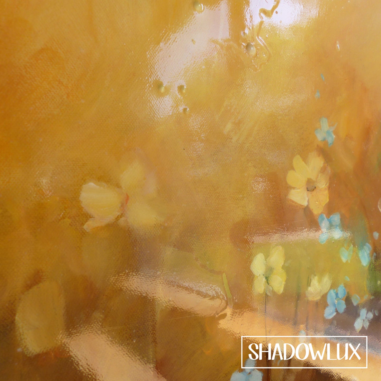 Glow in the Dark Painting ~ Yellow Dream