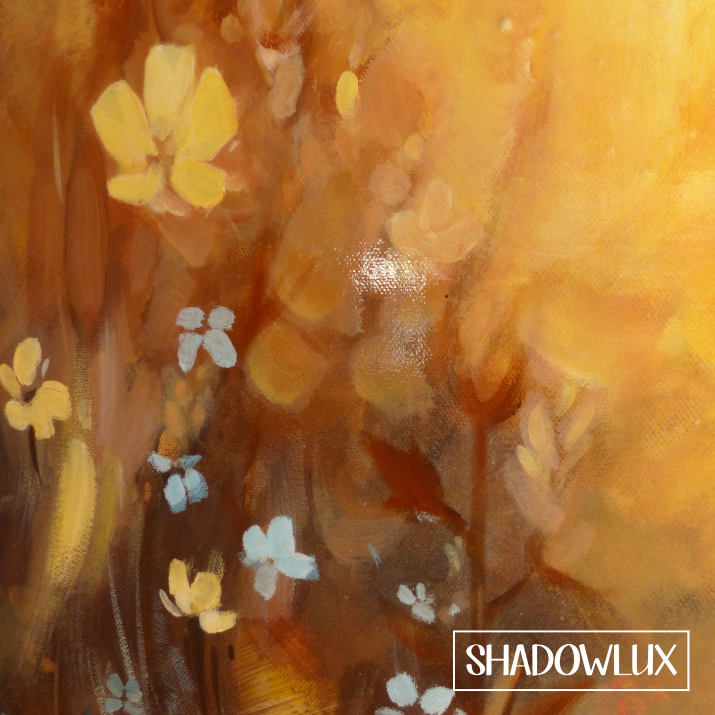 Glow in the Dark Painting ~ Yellow Dream
