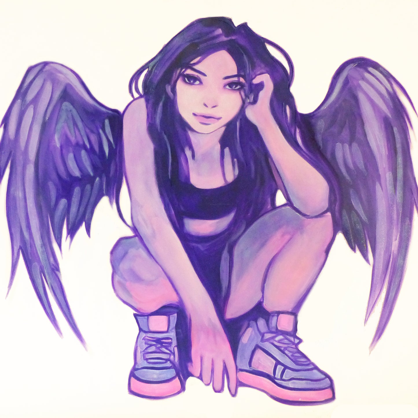 glow in the dark angel