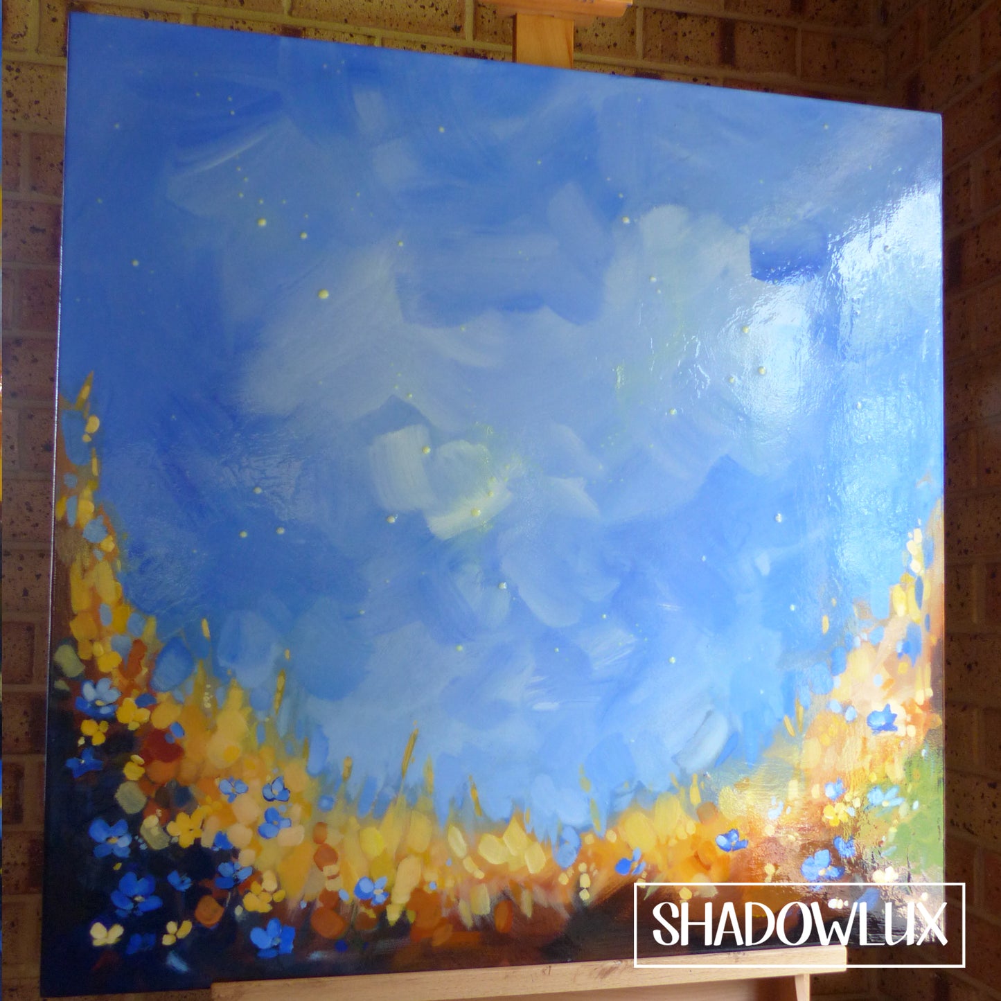 glow in the dark painting