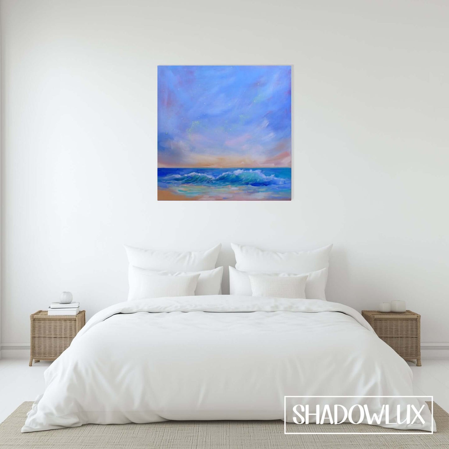 Glow in the Dark Beach Art ~ Glowing Tide