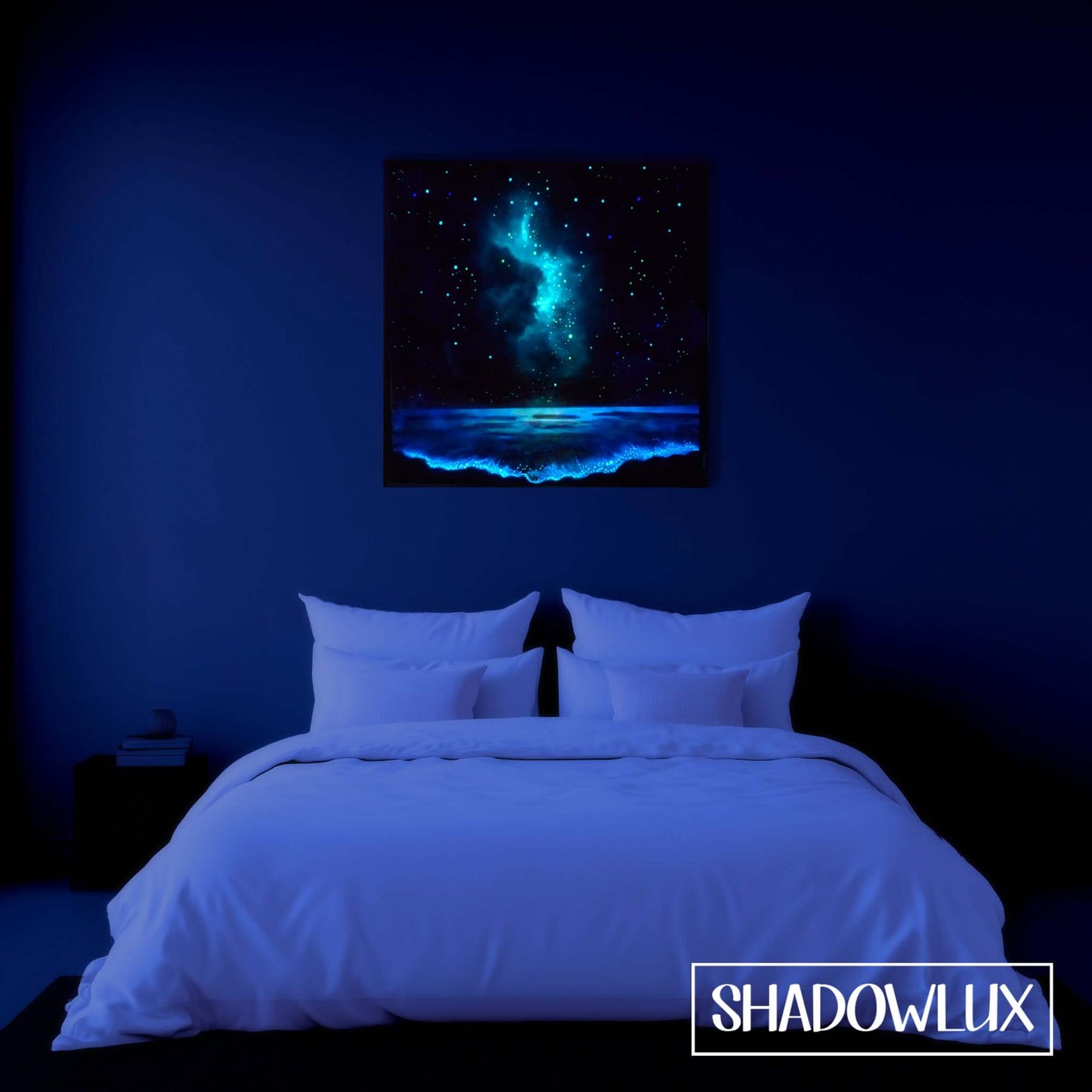 glow in the dark starry night sky