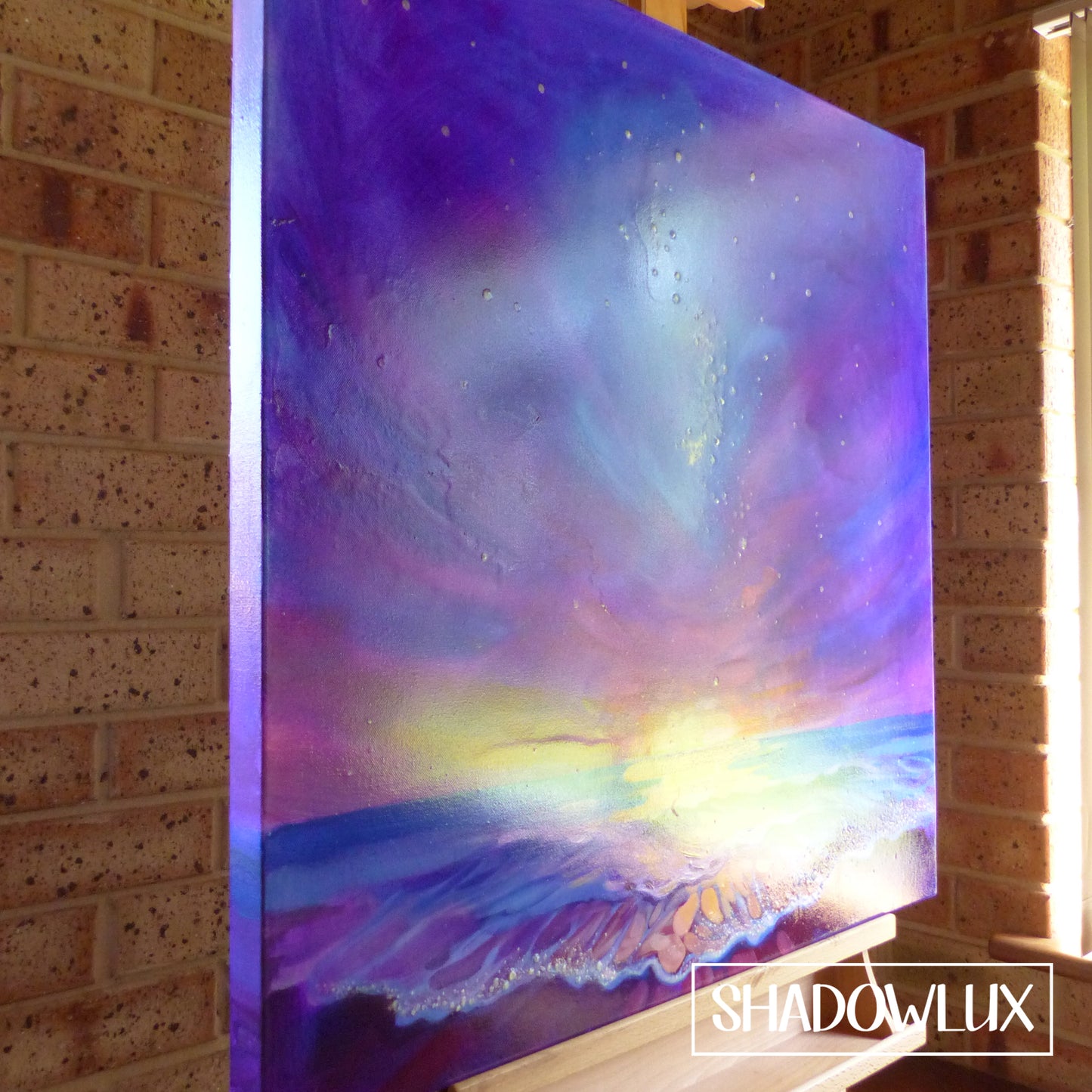 glow in the dark painting