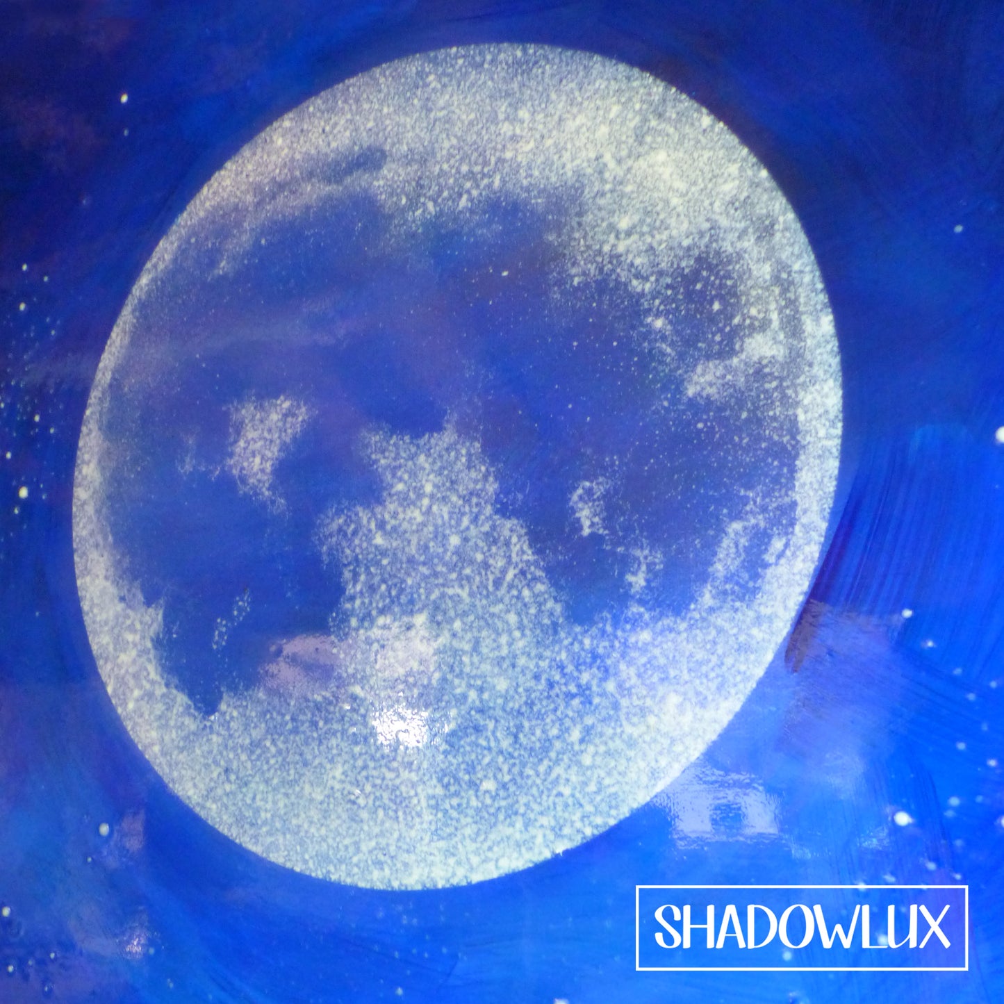 Glow in the Dark Painting ~ Ocean Moon