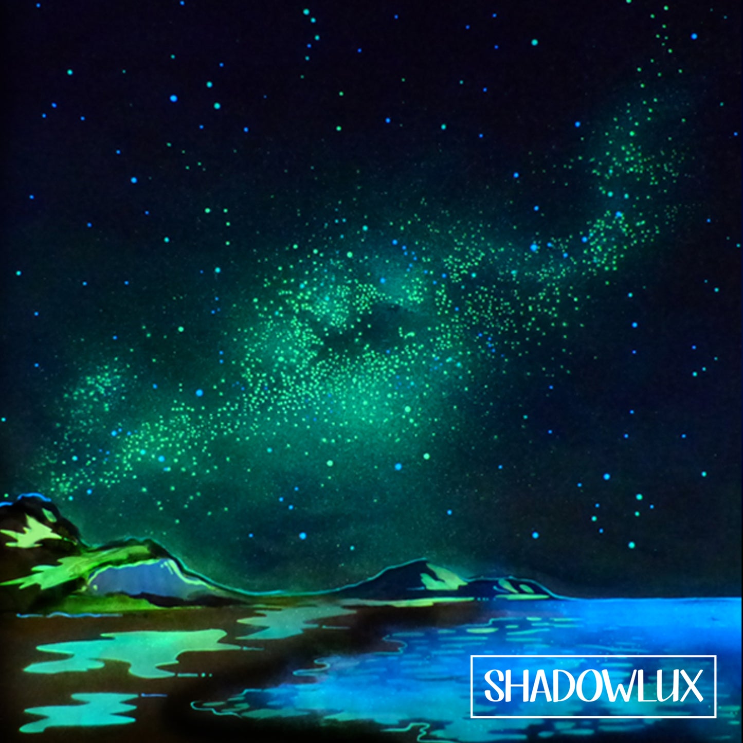 glow in the dark painting
