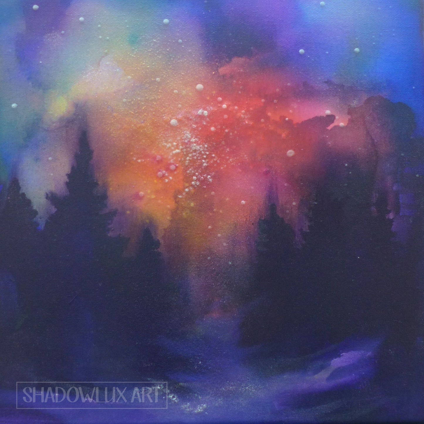 sunset glow art