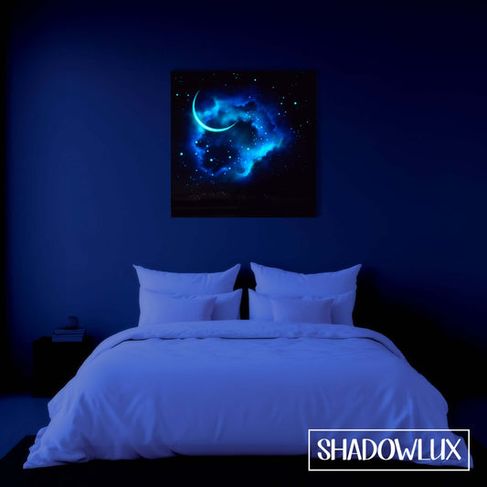 Dusk And Tide - Glow in the Dark Painting