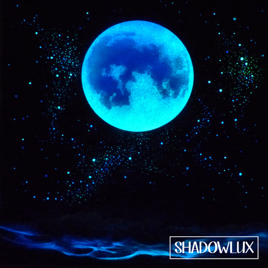 glow in the dark ocean painting 