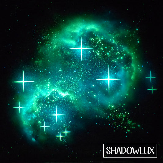 glow in the dark pleiades art 