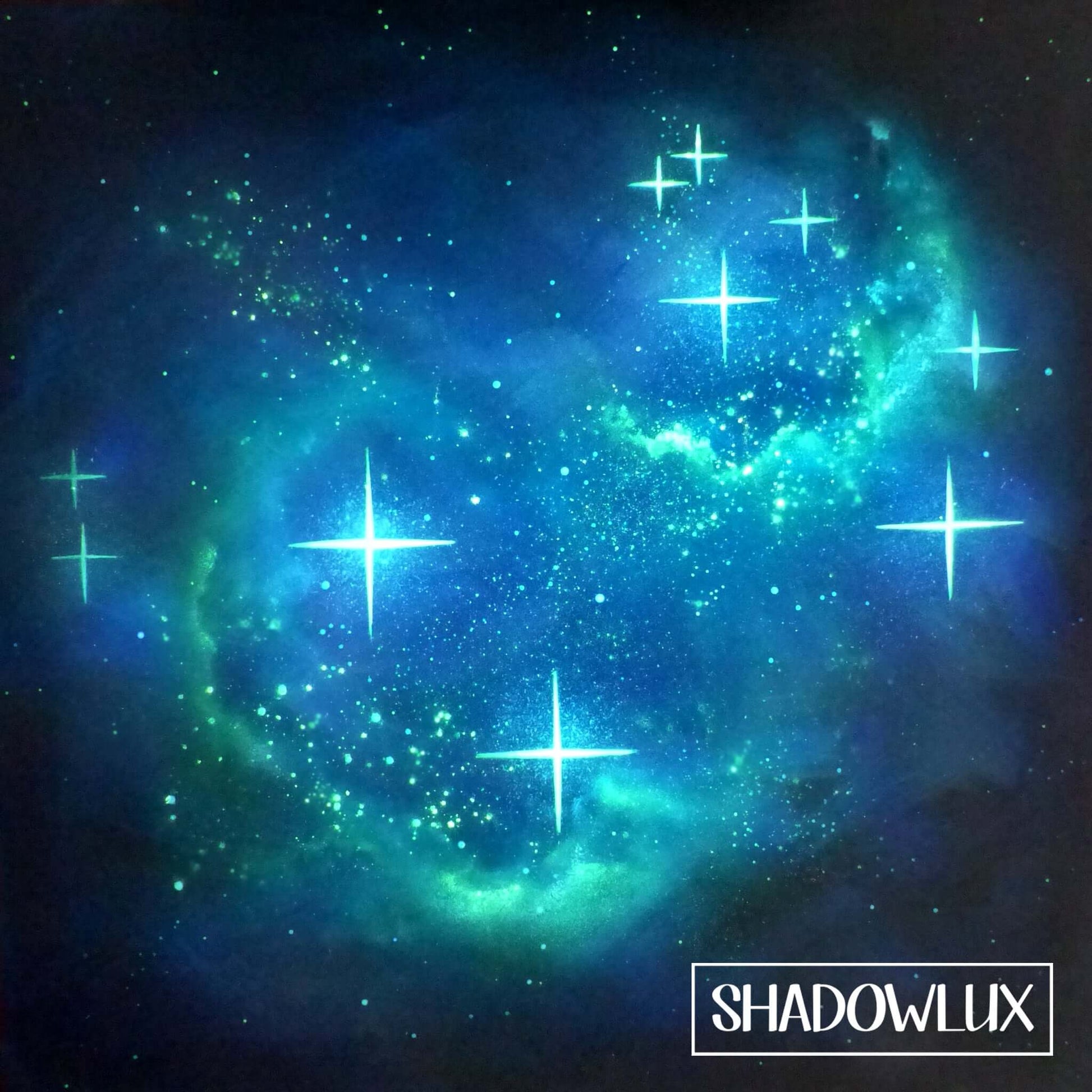 glow in the dark pleiades painting