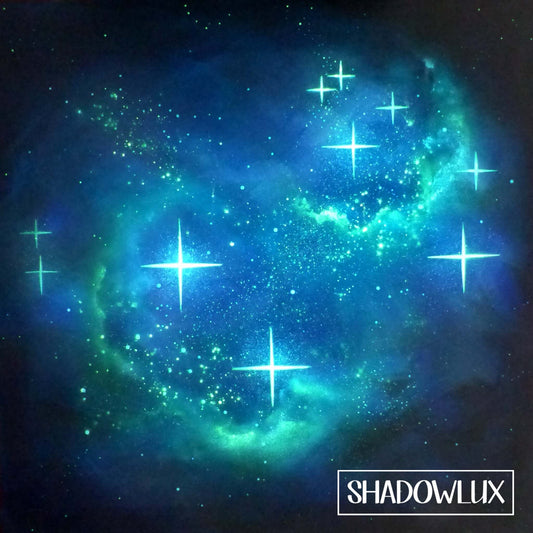 glow in the dark pleiades painting